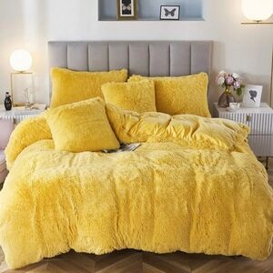 Uhamho Faux Fur Velvety Fluffy Bedding